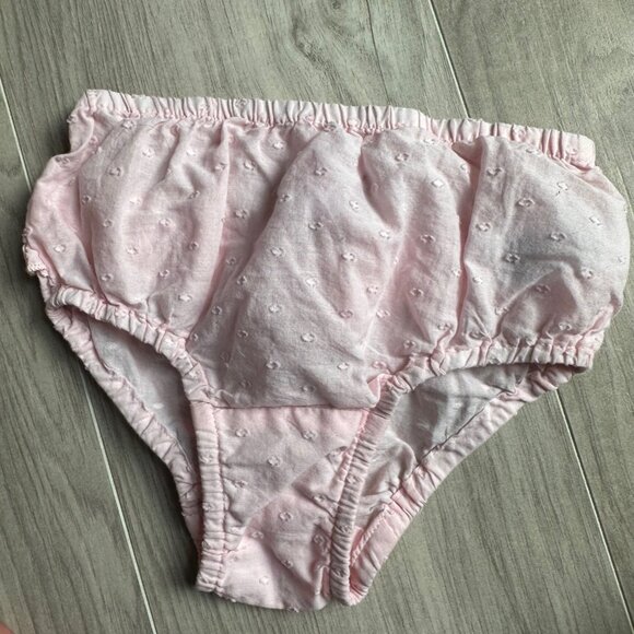 Lulurain Swiss Dot Floral Dress Pink - Picture 8 of 9